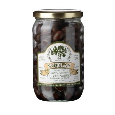 Olives noires Picholines du Gard - bocal 400g