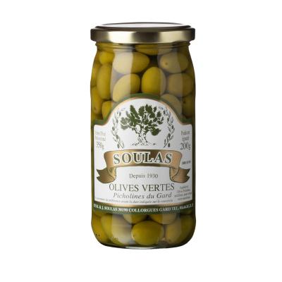 Olives vertes Picholines du Gard - bocal 200g